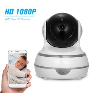 1080P WiFi Smart IP Camera Baby Monitor Wireless Cam Without power plug