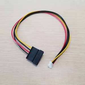 10pcs/lot ph 2.0mm 4pin small type to 15pin hdd sata power supply cable cord 18awg wire for industrial all-in-one pc & hd pc & mini pc diy