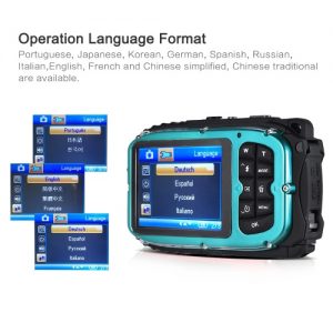 16MP 2.7" LCD Waterproof Digital Video Camera Mini Camcorder DV