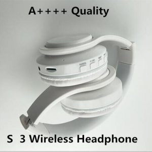 3.0 wireless headphone stereo bluetooth headsets earbuds with mic earphone support tf card for iphone samsung wholesale