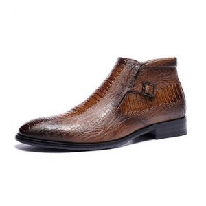 Crocodile Pattern Shoes
