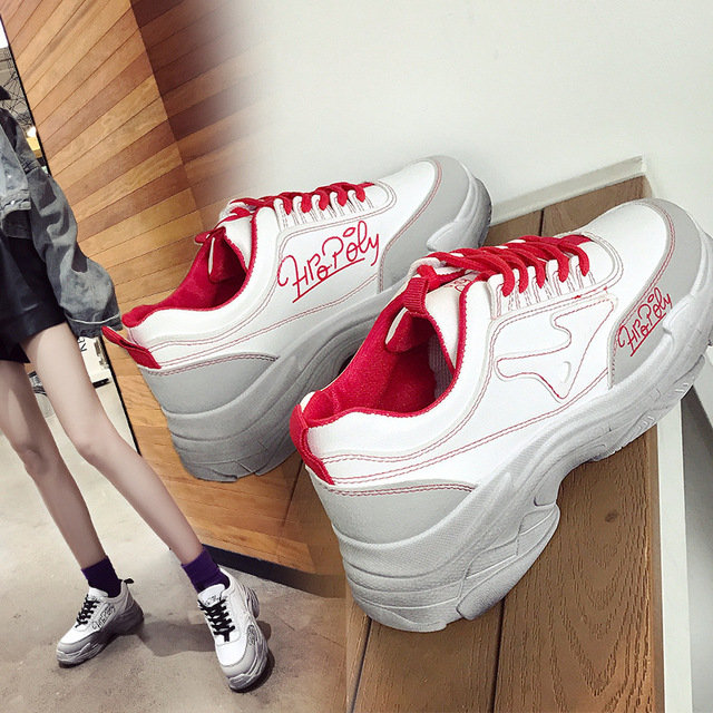 Ins Sports Shoes Female Harajuku Ulzzang New Net Red Flame Wild Ins Sports Shoes Female Harajuku Ulzzang New Net Red Flame Wild