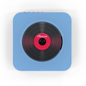Portable Wall Mounted CD Player BT Speaker with Remote Control