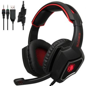 SADES R9 PC 3.5mm Wired Gaming Headsets