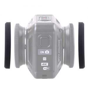 Silicone Protective Lens Cap and Underwater Diving Lens Cap for Nikon KeyMission 360 Camera