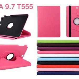 all discout litchi pattern leather cover slim folding cover case for samsung galaxy tab a 9.7t550 case for samsung