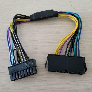 atx psu 18awg 18pin to 24pin adapter converter power connector cable for hp z420 z620 deskworkstation montherboard 30cm