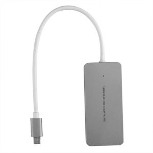 ezcap265C USB Type-C Video Game Capture 1080P Live Sreaming Converter Recorder Plug and Play for XBOX One PS3 PS4 WII U