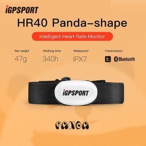 igpsport hr40 smart heart rate monitor cycling & running professional pulse monitor support bicycle computer & mobile app