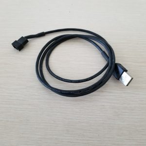 usb to micro 4pin / 3pin cooling fan power cable 22awg pure copper 50cm