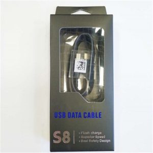 1.2m usb cables type c fast charger cable 2.1a fast charging data sync cord ep-dg950cbe for samsung s8 plus with retail package