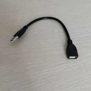 50pcs/lot 20cm short usb 2.0 type a male to female ( am to af ) extension data sync power charge adapter converter cable cord