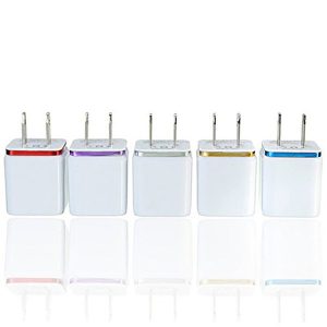 5v 2.1+1a double usb ac travel us wall charger plug dual charger for samsung galaxy htc smart phone adapter with nokoko-10