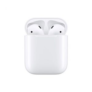 Apple AirPods (2nd Generation) MV7N2AM/A with Charging Case - Stereo - Wireless - Bluetooth - Earbud - Binaural - In-ear
