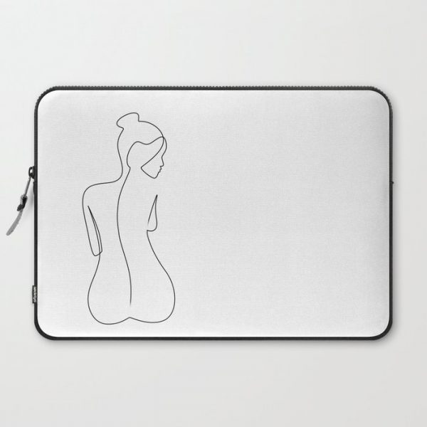 Back Line Computer Cover by Explicit Design - Laptop Sleeve - 15"