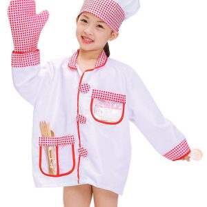 Carnival Baker Kids Cosplay Polyester Set Kids Cosplay Costumes