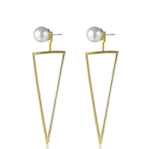 Golden Triangle Copper All Eyes On Me Earrings