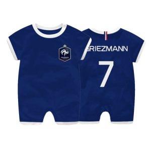 Halloween Costume Kids Neymar 2020 FIFA World Cup Short Sleeve Jumpsuits