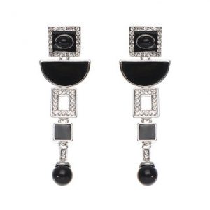 JASSY® Platinum Geometric Earrings