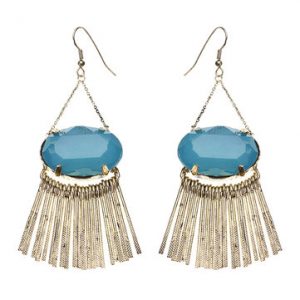 JASSY® Statement Crystal Tassel Earrings