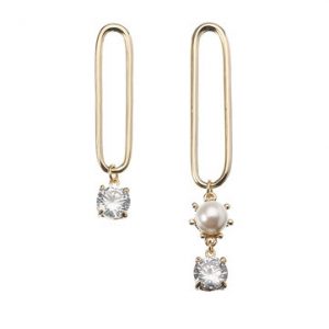 JASSY® Zirconia Asymmetrical Earrings