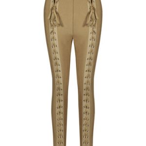 Lace Up Sexy Skinny Leg Pants