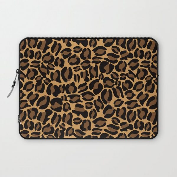 Leopard Print | Cheetah texture pattern Computer Cover by KOOVOX - Laptop Sleeve - 13"