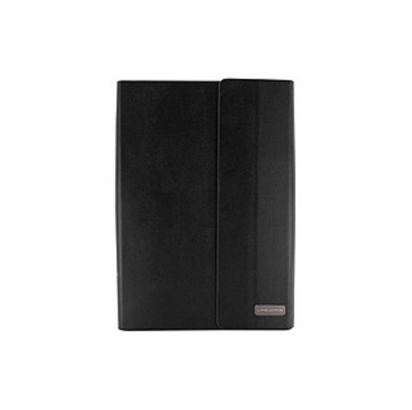 LifeWorks The Journalist Keyboard/Cover Case for 9" to 10" Tablet - Black - Polyurethane - 9.8" Height x 7.9" Width x 1.3" Depth
