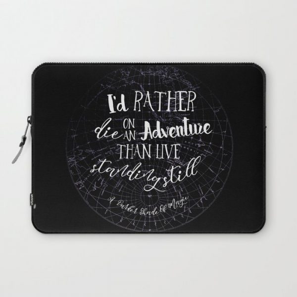 Lila Bard - Die On An Adventure Computer Cover by PaperFury - Laptop Sleeve - 13"