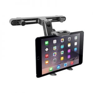 MacAlly Peripherals HRMOUNT Adjustable Car Seat Head Rest Mount & Holder for iPads and Other Tablets (7 - 10)