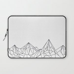 Night Court Mountain Design Computer Cover by Floeing - Laptop Sleeve - 13"