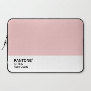 Pantone - Rose Quartz Computer Cover by Saadana - Laptop Sleeve - 15"