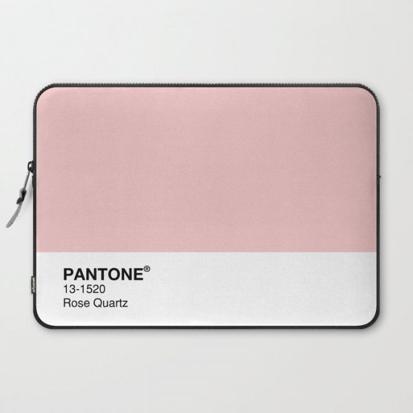 Pantone - Rose Quartz Computer Cover by Saadana - Laptop Sleeve - 15"