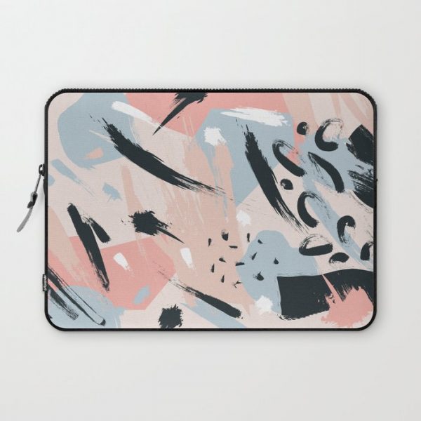 Pastel abstraction I Computer Cover by CatyArte - Laptop Sleeve - 13"