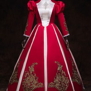 Retro Costume Victorian Dress Baroque Masquerade Ball Gowns Royal Vintage Costume Halloween