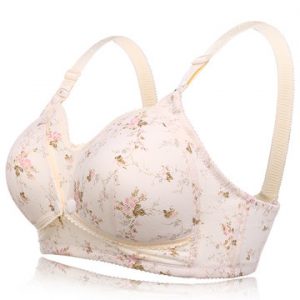 Soft Wireless Front Button Breast-feed