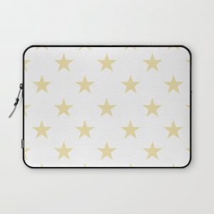 Stars (Vanilla/White) Computer Cover by 10813 Apparel - Laptop Sleeve - 13"