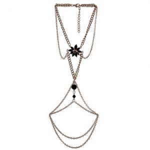 Women's Sexy Jewelry Multilayer Flower Arm Chain