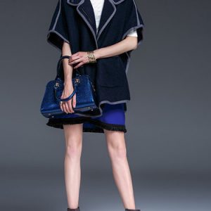 Zipper Wool blend Capes