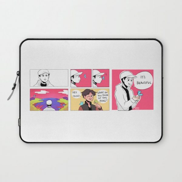 bts: mono meets hope world! Computer Cover by randomsplashes - Laptop Sleeve - 13"