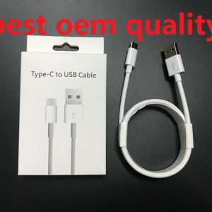 micro usb charger cable oem quality 1m 3ft 2m 6ft sync data v8 type c cord with original retail box for samsung s7 s8 s9 note 9 huawei p 8 7