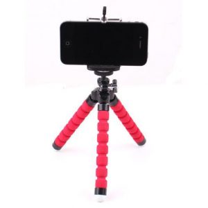 mini flexible camera phone holder flexible ocs tripod bracket stand holder mount monopod for iphone 6 7 8 plus smartphone