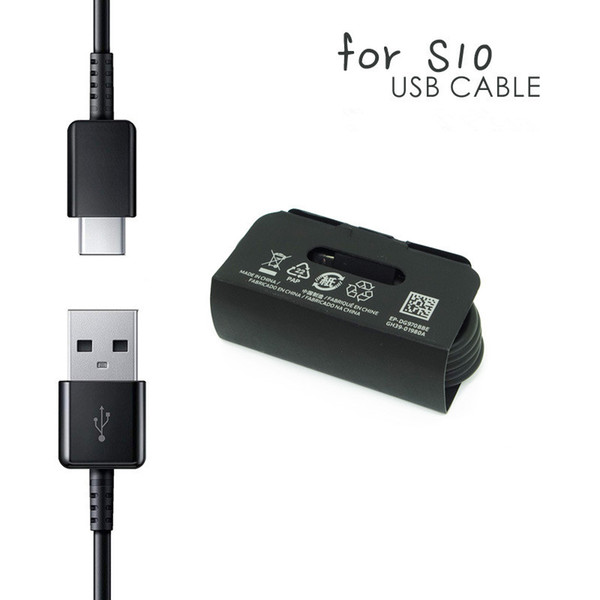 oem quality type c usb cable 1m 3ft 2a fast charging quick charger cord type-c for galaxy s10e s10 plus s9 s8 note7/6 ep-dg970bb