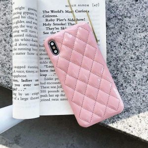 one piece for iphone 11 pro max designer phone case for iphone xs max xr 7 8 plus soft skin leather back cover red