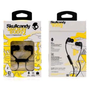 outdoor activities 5 colors with box wholesale inkdearphones designer for phone in-ear type wire headset with skull style high quality
