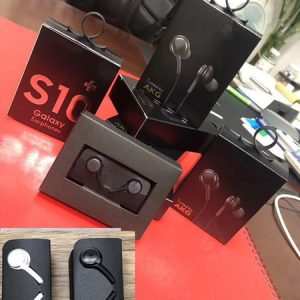 wire headset headset for samsung s10 s10e s10p for iphone headset headphone earphone black and white eo-ig955 with retail box