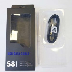 1.2m type c cables usb type c fast charger cable 2.1a fast charging sync data wire cord ep-dg950cbe for samsung s8 with retail box