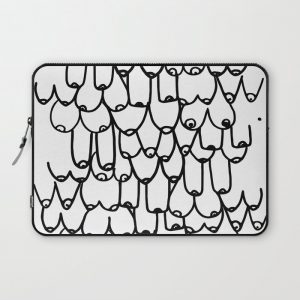 A LOT OF BOOBIES Computer Cover by Visual Bucket - Laptop Sleeve - 13"