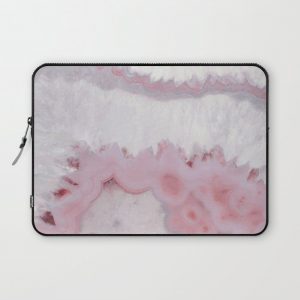Blush Agate Computer Cover by cafelab - Laptop Sleeve - 13"
