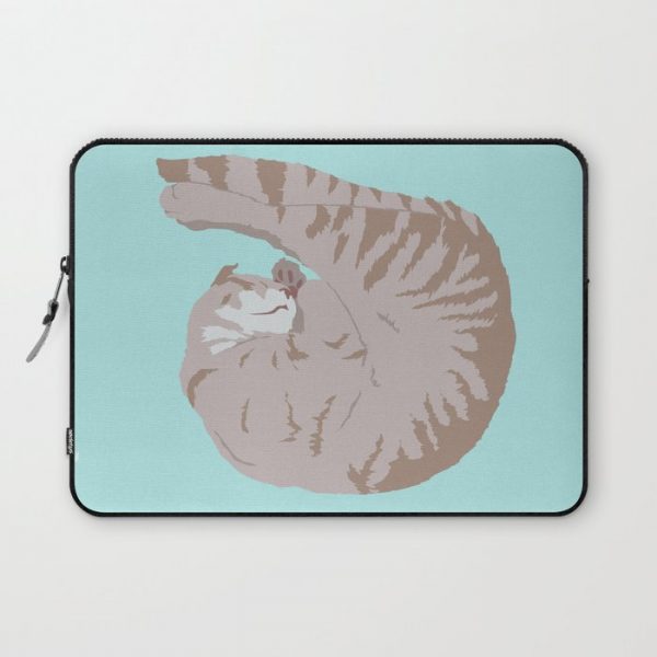 Buff Tiger Computer Cover by Alrkeaton - Laptop Sleeve - 13"